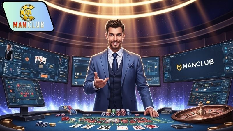 Trải nghiệm live casino Manclub mượt mà