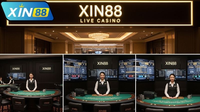 Điểm nổi bật khi chơi live casino Xin88