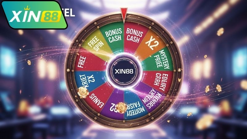 Cách tham gia vòng quay may mắn Xin88